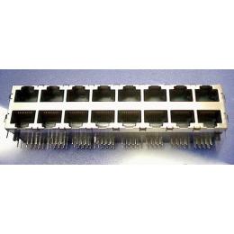 Patchpanel, Patchleiste Cat.5 7, 16 Port -Printmontage patch panel Patchfeld