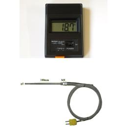 Abgasthermometer digital Thermometer 1000 C Rauchgasthermometer Rauchgas 1300C