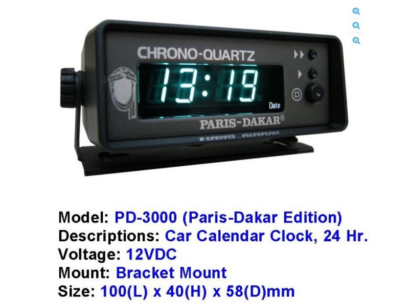 LED Uhr PD-3000 12V Kfz Auto Autouhr Borduhr - Mago-Shop