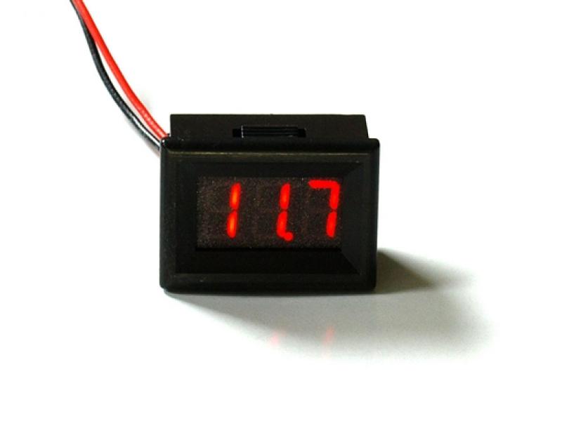 Stromanzeige Voltmeter Farbdisplay LCD Multifunktionsthermometer