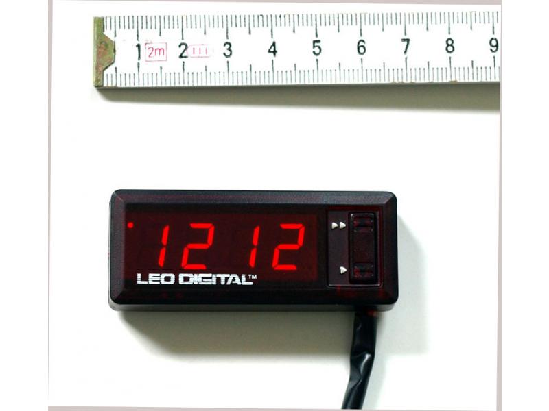 52mm LED Autouhr Zeitanzeige Digital Zeituhr IP67 Universal Für Auto Boot ♩ ★
