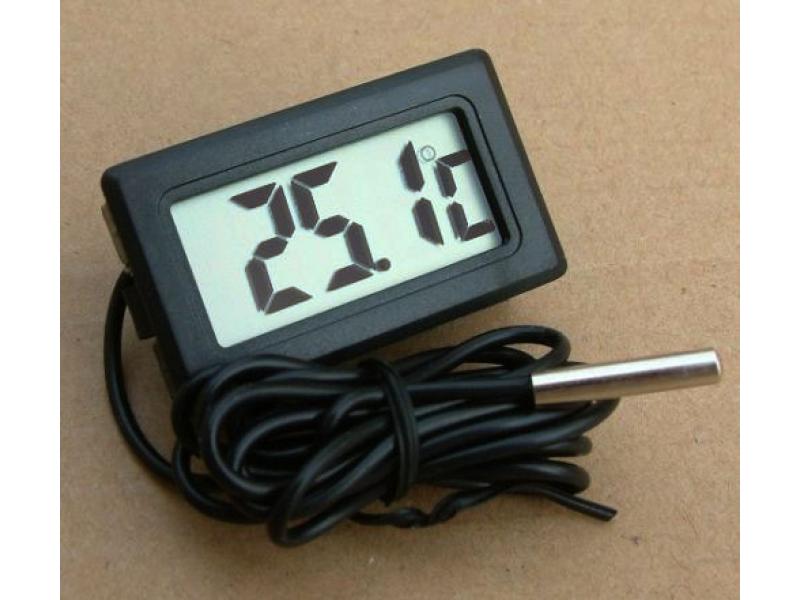 Mini LCD Digital Thermometer Temperaturmesser Temperatur Tester mit Sensor