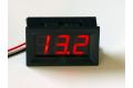Digital Voltmeter Panelmeter Einbauvoltmeter DC 0- 99,9V Rot LED Spannungsmesser