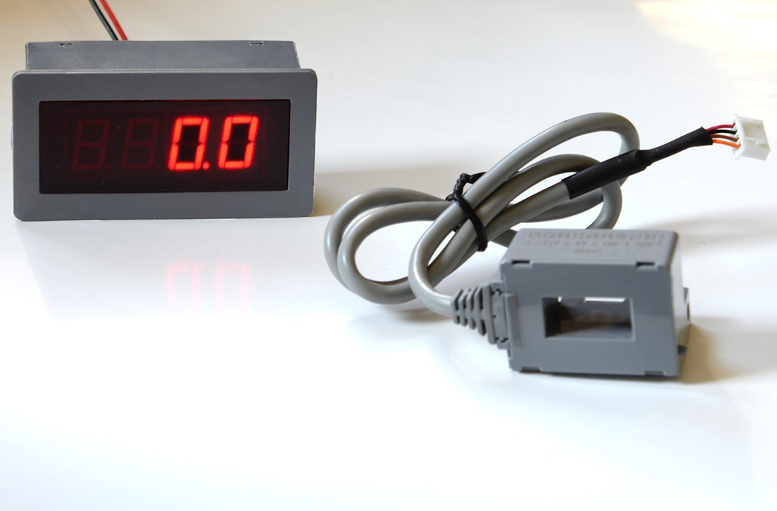 Amperemeter LED +/-100A, induktive Messung!!!