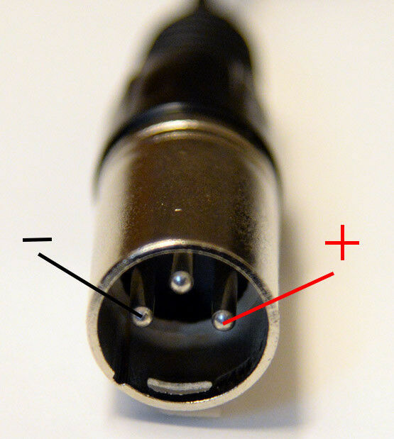 E-Scooter/ Midi Bike 3 poliger Ladegerät-Stecker 24-36V (3 Pin)