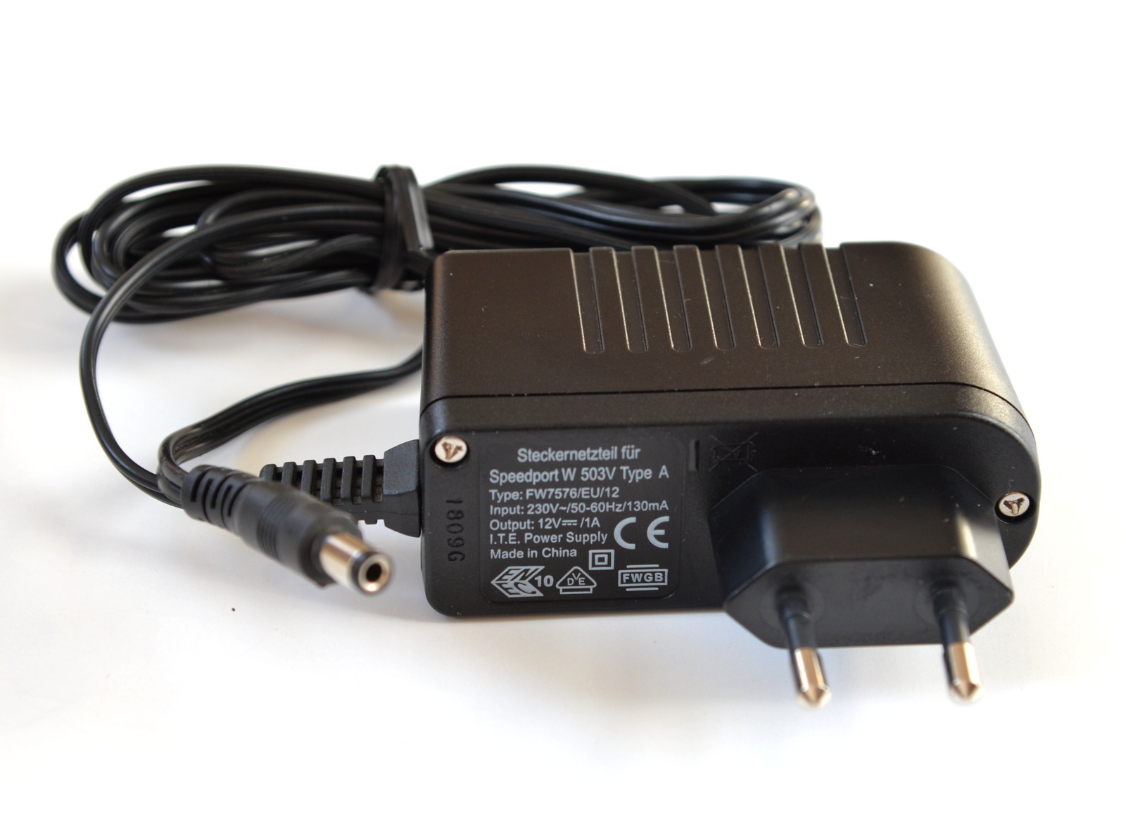 Stecker-Netzteil 12V 1A Speedport W 503V