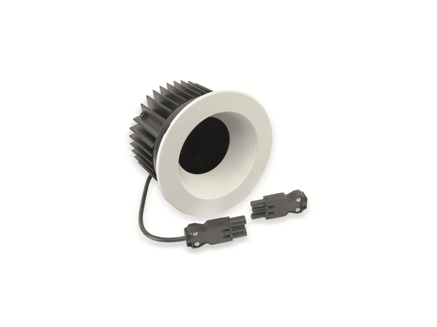 Decken-Einbauleuchte TOSHIBA LEDEUD00007C, GH76p-2, weiß